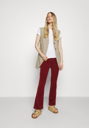 Anna Field 2 Pack Basic T Shirt T-shirt Dam Vita | OHC-570968