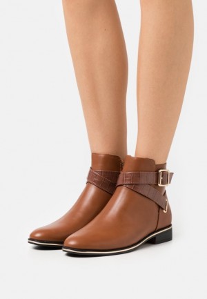 Anna Field Ankle Boots Stövletter Dam Bruna | YBM-950671