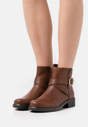 Anna Field Ankle Boots Stövletter Dam Bruna | DTY-275486