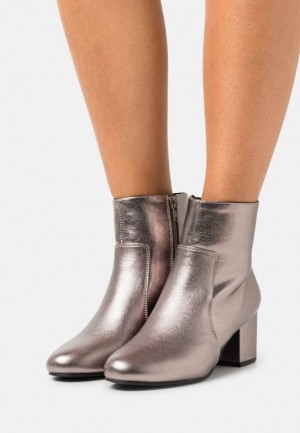 Anna Field Ankle Boots Stövletter Dam Grå | ABF-571062