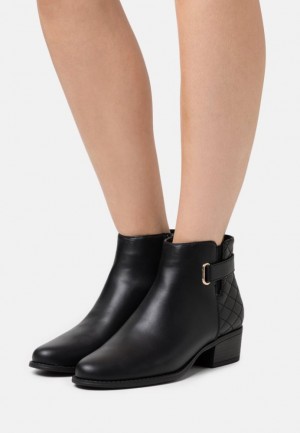 Anna Field Ankle Boots Stövletter Dam Svarta | JCE-768315