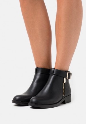 Anna Field Ankle Boots Stövletter Dam Svarta | IOT-842053