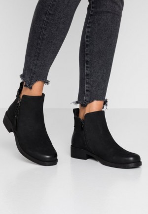 Anna Field Ankle Boots Stövletter Dam Svarta | HMT-475631