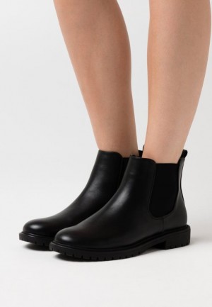 Anna Field Ankle Boots Stövletter Dam Svarta | EVC-236749