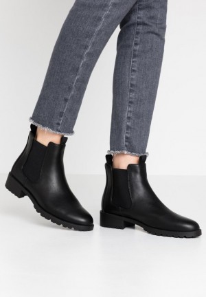 Anna Field Ankle Boots Stövletter Dam Svarta | AOZ-712806