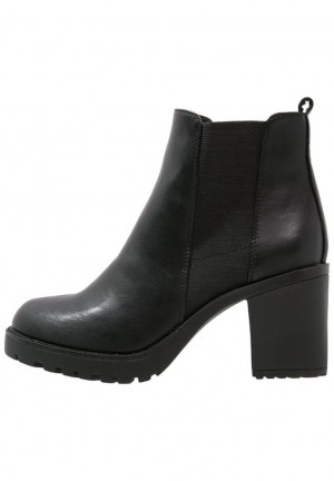 Anna Field Ankle Boots Stövletter Dam Svarta | VQX-871642