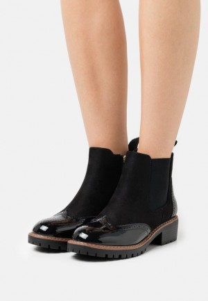 Anna Field Ankle Boots Stövletter Dam Svarta | SYT-836490
