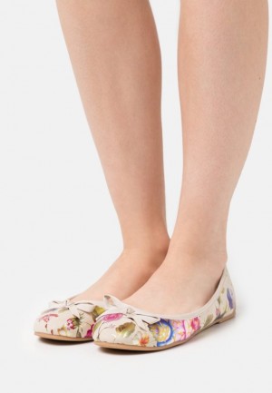 Anna Field Ballet Pumps Ballerina Dam Beige | PMG-129358