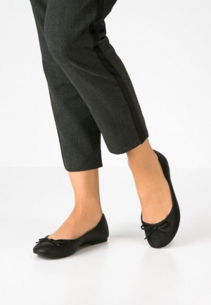 Anna Field Ballet Pumps Ballerina Dam Svarta | HQN-437561