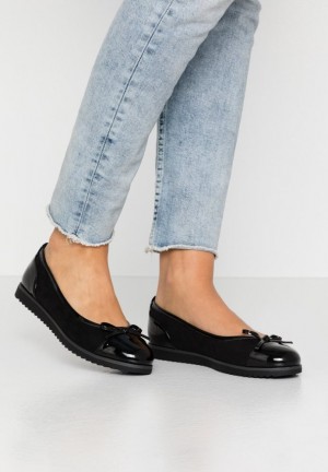 Anna Field Ballet Pumps Ballerina Dam Svarta | EGH-082541
