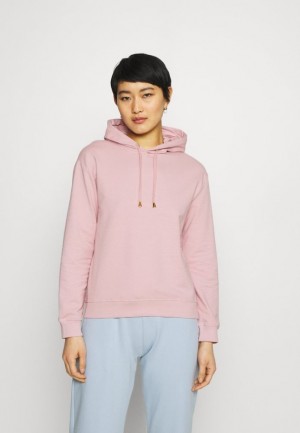 Anna Field Basic Loose Hoodie With Trim Hoodie Pullover Dam Rosa | ISM-273045