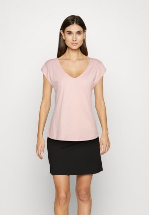 Anna Field Basic T Shirt T-shirt Dam Ljusrosa | BCY-458731