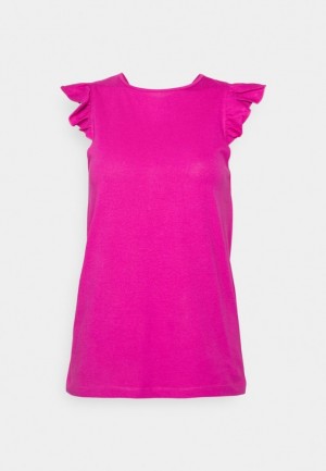 Anna Field Basic T Shirt T-shirt Dam Rosa | HIS-931726