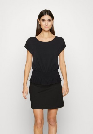 Anna Field Basic T Shirt T-shirt Dam Svarta | NEQ-572693