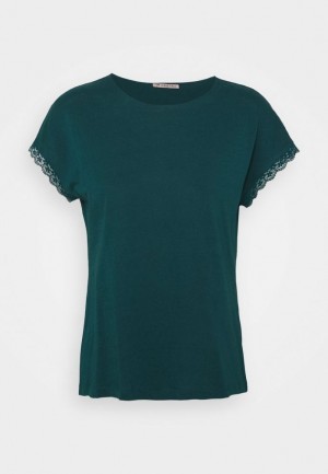 Anna Field Basic T Shirt T-shirt Dam Turkos | JHD-407386