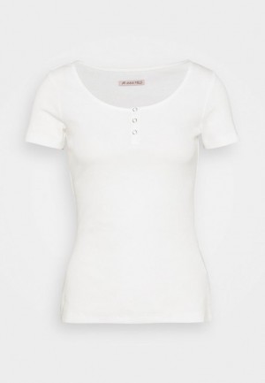 Anna Field Basic T Shirt T-shirt Dam Vita | FRP-317468