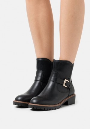 Anna Field Bekvämlighet Klassiska Ankle Boots Stövletter Dam Svarta | KNX-812750