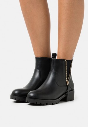 Anna Field Bekvämlighet Klassiska Ankle Boots Stövletter Dam Svarta | VTO-873905