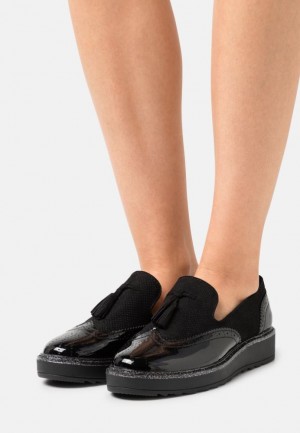 Anna Field Bekvämlighet Slip Ons Låga Skor Dam Svarta | LYE-753846