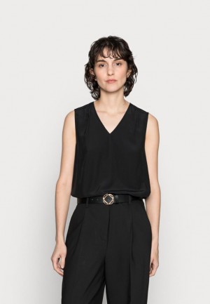 Anna Field Blouse Skjorta Dam Svarta | EPX-392568