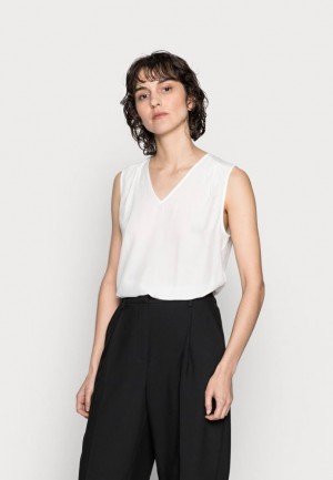 Anna Field Blouse Skjorta Dam Vita | VFT-269701
