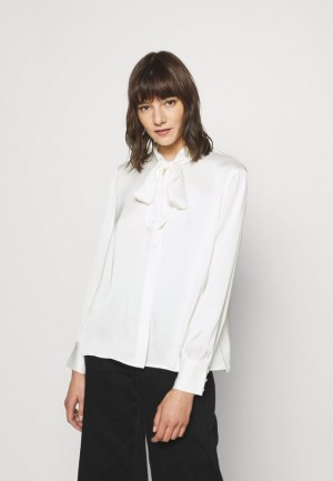 Anna Field Blouse Skjorta Dam Vita | VZT-964581