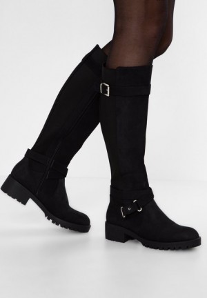 Anna Field Boots Stövlar Dam Svarta | DQL-462035