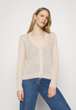 Anna Field Cardigan Kofta Dam Ljusbruna | ZPL-985274