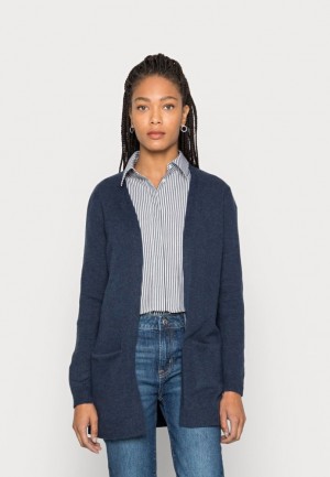 Anna Field Cardigan Pullover Dam Mörkblå | EQI-398502