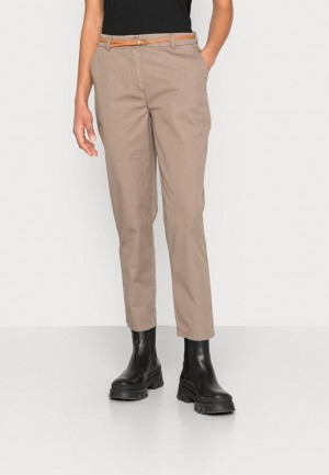 Anna Field Chinos Långbyxor Dam Grå Bruna | FNG-735802