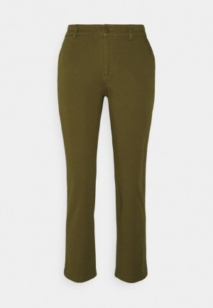 Anna Field Chinos Långbyxor Dam Khaki | OVA-509273
