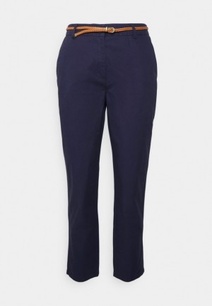 Anna Field Chinos Långbyxor Dam Mörkblå | ODI-138269