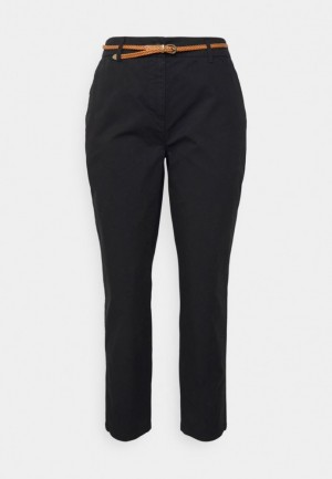 Anna Field Chinos Långbyxor Dam Svarta | ZWS-627914