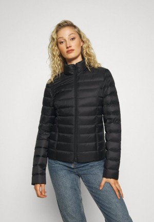 Anna Field Down Jacket Kappa Dam Svarta | QCW-139756