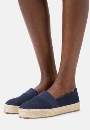 Anna Field Espadrilles Låga Skor Dam Mörkblå | VTS-034567