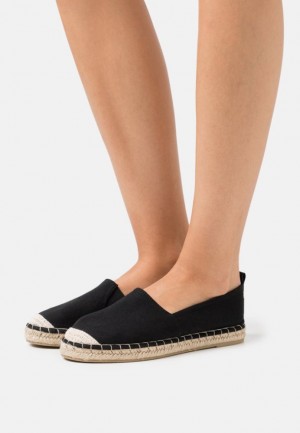 Anna Field Espadrilles Låga Skor Dam Svarta | JRC-729015
