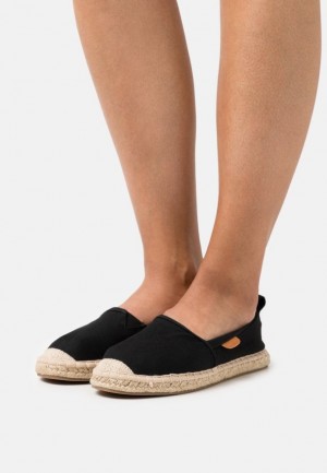 Anna Field Espadrilles Låga Skor Dam Svarta | FUR-397258