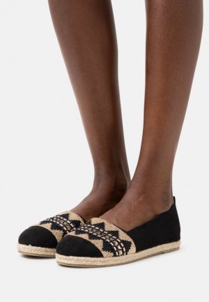 Anna Field Espadrilles Låga Skor Dam Svarta | EFN-368291