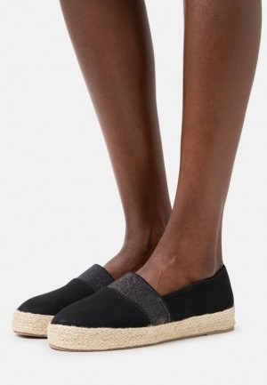 Anna Field Espadrilles Låga Skor Dam Svarta | SZG-206541