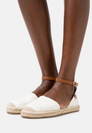 Anna Field Espadrilles Låga Skor Dam Vita | IDH-740128