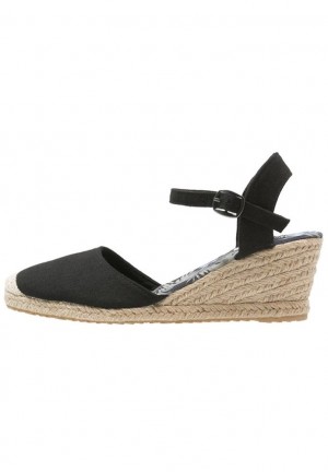 Anna Field Espadrilles Sandaler Dam Svarta | OJG-109372