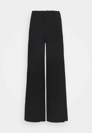 Anna Field Flared Leg Business Trousers Trousers Långbyxor Dam Svarta | JFB-024893