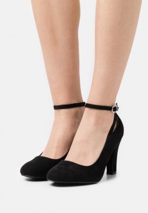 Anna Field High Heels Klackar Dam Svarta | ZEA-865304