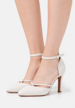 Anna Field High Heels Klackar Dam Vita | MEN-609253