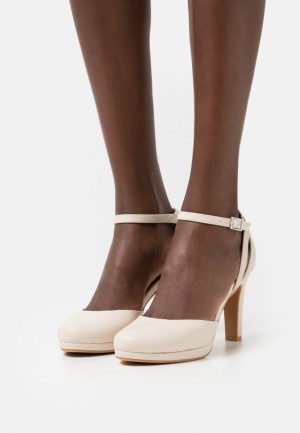 Anna Field High Heels Klackar Dam Vita | PFE-347192