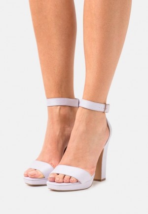 Anna Field High Klackar Sandals Sandaler Dam Lila | ICT-983061
