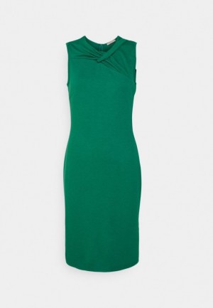 Anna Field Jersey Klänning Klänning Dam Gröna | BLJ-452673