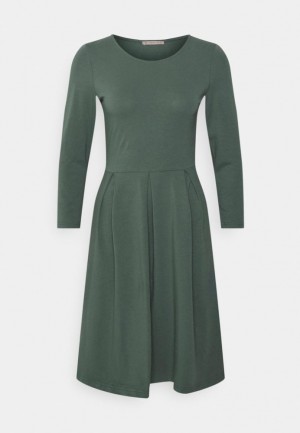 Anna Field Jersey Klänning Klänning Dam Ljusgröna | JBZ-390746
