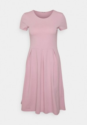 Anna Field Jersey Klänning Klänning Dam Rosa | IVY-871463