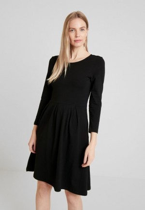 Anna Field Jersey Klänning Klänning Dam Svarta | YOM-689217